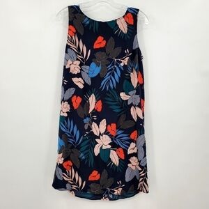 Halogen Lightweight Floral Mini Shift Dress